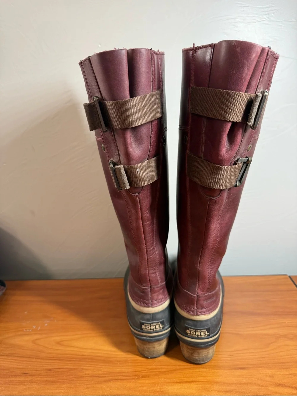 Sorel Slimpack Riding Tall II Boot Leather Women's Redwood Tobacco 1757881628 W7